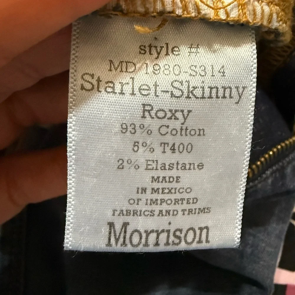 Morrison Denim Starlet Skinny Jeans Size 30